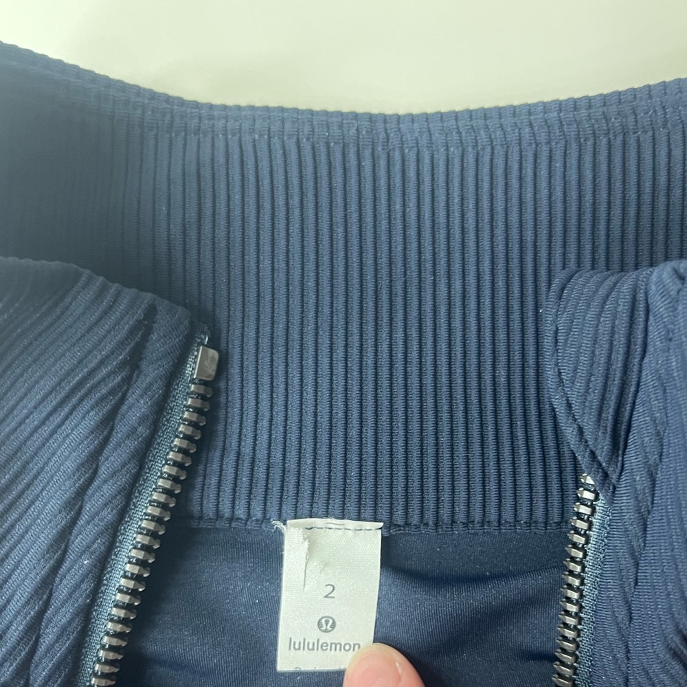 SOLD on FB Navy Blue Lululemon Sweater - Picture 5 of 6